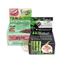 ราคา ชีววิถี ยาสีฟันสมุนไพร สูตรกานพลู / สูตรถ่านไม้ไผ่ ลดกลิ่นปาก ขจัดคราบเหลือง 25 กรัม (19458561388)