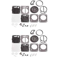 ราคา 2 ชุดคาร์บูเรเตอร์ Rebuild Kit สําหรับ SeaDoo Mikuni Twin Carb Repair SP SPX XP GTS GTX (41356242682)