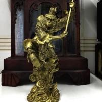 ราคา เทพเจ้าเห้งเจียขี่เมฆปราบมารเนื้อทองเหลือง (849227310)