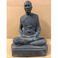 ราคา หลวงพ่อสด วัดปากน้ำ พ.ศ. 2500 หน้าตัก 9 นิ้ว พระบูชา monk buddha (42175518414)