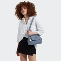 ราคา Kipling ของแท้ % รุ่น Danita สี Brush Blue ST กระเป๋าสะพายขนาดกระทัดรัด ทรงสวย ดีเทลสวย สะพายเท่ค่ะ (25262581798)