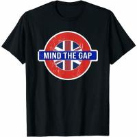 ราคา Mind The Gap ตลกพูดจาก The London Subway Tshirt cotten tee (27470731180)