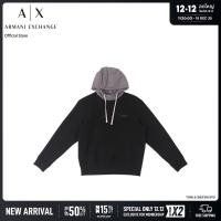ราคา Armani Exchange เสื้อสเวตเชิ้ตผู้ชาย รุ่น XM001346-AF16222-UC001 - สีดำ (29193488333)