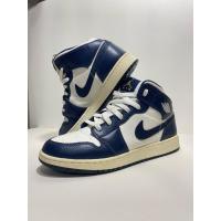 ราคา Nike Air Jordan 1 Mid Obsidian / UK6 25cm | ของแท้ มือสอง (42915336054)