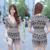 ราคา จั้มสูทขาสั้น จั้มมงกุฎ งานป้าย (1986834790)