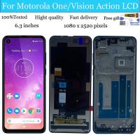 ราคา Original สําหรับ Motorola Moto One / Vision Action XT2013-1 XT2013-2 XT2013-4 จอแสดงผลด ้ านหน ้ า Lcd (27901032777)