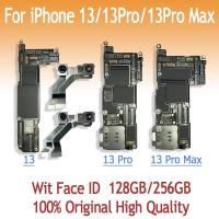 ราคา 128GB 256GBเมนบอร์ดสําหรับiPhone 13PM 13Pพร้อมFace ID IOS Logic Boardเมนบอร์ด (43605700074)