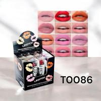 ราคา ยกโหล กล่อง 12 ชิ้นลิปสติกหลากสีและสีแดงสด มีราคาส่ง (27775614519)