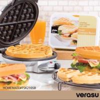 ราคา เครื่องอบวาฟเฟิล / Waffle Maker HOM-TSK2105B (3149346528)