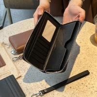 ราคา Hayato Zipper Wallet - Saffiano Zipper Long Wallet - ฟรีพวงกุญแจและที่ใส่บัตร (20387554382)
