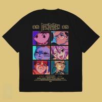 ราคา Dandadan ครอบครัว Okarun Momo Turbo Aira Jiji Seiko อะนิเมะมังงะ Wibu ญี่ปุ่นเสื้อยืดผ้าฝ้าย 100% Unisex Cool Street Casual (28243641798)