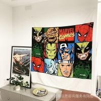 ราคา พรมปูพื้นห้อง พื้นหลังพรมตกแต่งพรมตกแต่งแขวนผนัง Mandala พื้นหลัง Tapestry Marvel Tapestry Merchanded กัปตันอเมริกา Hulk Spiderman Iron Man Tapestry หอพักมหาวิทยาลัย Backg (55250642184)