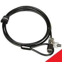 ราคา LENOVO Cable Lock ( 57Y4303 ) สายล็อค คอมพ์ โน๊ตบุ๊ก แบบกุณแจ Kensington K-slot security slot (13984799602)