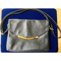 ราคา กระเป๋าหนังแท้สะพายข้างมือสอง (23638707975)