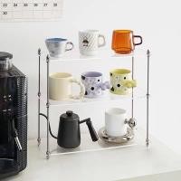 ราคา [ลด12%โค้ด"R4Z4VF"] [พร้อมส่ง] ชั้นอะคลิลิควางของ เครื่องสำอางค์ แก้ว ชั้นหน้าโต๊ะเครื่องแป้ง (16857424456)