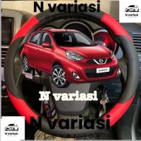 ราคา Hitam ครอบพวงมาลัย ครอบพวงมาลัย NISSAN MARCH ครอบพวงมาลัย Dominant สีดํา (29181982943)