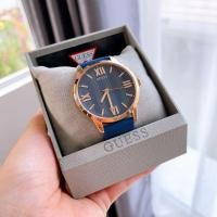 ราคา ตัวเลขโรมัน สายซิลิโคนสีน้ำเงิน ✨ นาฬิกา Guess Campbel GW0282G3 (24593973581)