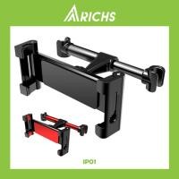 ราคา IP01 Arichs Phone Holder ที่ยึดมือถือในรถ จับเบาะหลัง ไอแพ็ด จับแท็บเล็ตในรถ Tablet Ipad Car จับไอแพ็ด ยึดแท็บเล็ต (10102023789)