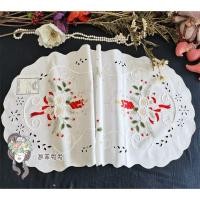 ราคา Elliptical Running Bath Towel สต๊อกส่วนเกิน! ผ้านุ่มสีขาว ลายพิมพ์ดอกไม้และตารางขนาดเล็ก (49400426578)