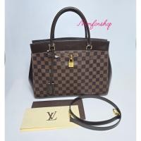 ราคา Louis Vuitton Damier Rivoli MM ปี2015 มือสองสภาพดี80% (29777476957)