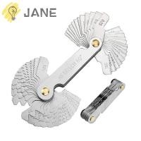 ราคา JANE เกจวัดเกลียวสกรู, เกจวัดการตัดเมตริกและอิมพีเรียล, ทนทาน 55 องศาและ 60 องศา 52 ชิ้นวัดเกลียว Gage การวัดอุตสาหกรรม (51852111414)
