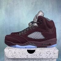 ราคา Nike Air Jordan 5 สีบอร์กโดน ขนาด EU 40.5-47.5 (51801999070)