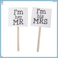 ราคา Mr and Mrs อุปกรณ์ประกอบฉากถ่ายรูปงานแต่งงานบนไม้ (สีขาว) (17296664963)