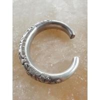 ราคา กำไลเงินโบราณแท้92.5% ลายฉลุ (21109132524)