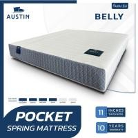 ราคา ที่นอนปีนัง ที่นอน Pocket Spring รุ่น Belly 3.5/5/6ฟุต หนา11นิ้ว **ส่งฟรีเฉพาะ กทม.ปริมณฑล เท่านั้น** (1779925959)
