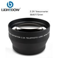 ราคา เลนส ์ เทเลโฟโต ้ Lightdow 2.2X สําหรับกล ้ อง DSLR และ Mirrorless ขนาด 58 มม . 67 มม . 72 มม . (24831607173)