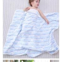 ราคา ผ้าห่มเด็ก สาลู ขนาด 120x150cm.ผ้าห่มเด็กป้องกันไรฝุ่น ผ้าฝ้ายสไตล์ญี่ปุ่น (6356058511)