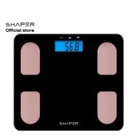 ราคา SHAPER เครื่องชั่งน้ำหนักบุคคลวัดองค์ประกอบในร่างกายแบบดิจิทัล รุ่น SF-959 สีดำ (22800650800)