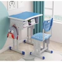 ราคา ชุดโต๊ะเก้าอี้เรียนเดี่ยว นักเรียนประถม, โต๊ะเรียนเดี่ยว โต๊ะนักเรียนประถม, โต๊ะเขียนหนังสือ เฟอร์นิเจอร์เด็ก พร้อมส่ง (26120655785)