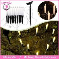 ราคา [Lovoski] ไฟสนามหญ้าเทียนพลังงานแสงอาทิตย์ LED สําหรับลานตกแต่งลานกลางแจ้ง (27793681628)