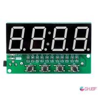 ราคา GHJBF] 1 ชุดนาฬิกาปลุก Dior Dior DC 5V Mini สภาพอากาศนาฬิกาบัดกรีฝึกอิเล็กทรอนิกส์ DIY นาฬิกาดิจิตอลชุด ศนเดิม คอเต่า (52001370503)