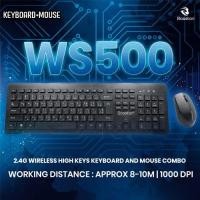 ราคา WS500 BOSSTON Wireless Set Keyboard + Mouseประกันศูนย์ไทย 1ปี (24757894598)