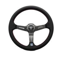 ราคา พวงมาลัยนาร์ดี้ Nardi (ก้านเคฟล่า) งานหนังนิ่ม กว้าง 13.5 นิ้ว ยก 2.5 นิ้ว ใส่ได้กับรถทุกรุ่น (41802404686)