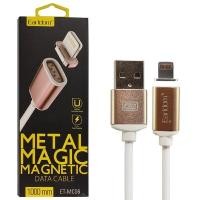 ราคา สายชาร์จแม่เหล็ก Earldom Magnetic L Cable (40756994687)