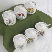 ราคา ขวดเครื่องปรุงรสเซรามิกพร้อมฝาปิดน้ํามันพริกสีแดงกระป๋องซอสพริกบ้านเกลือปั่นครัวเดี่ยวพร้อมช้อน (43972391962)