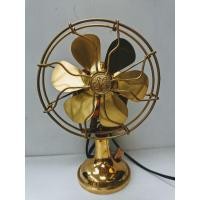 ราคา พัดลมวินเทจ ทองเหลือง 6" (3712037146)