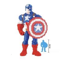 ราคา ตัวต่อเลโก้นาโน กัปตันอเมริกา ไซร์ใหญ่ จำนวนตัวต่อ 2300 กว่าชิ้น (4564575083)