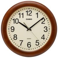 ราคา 【Direct From JAPAN】CASIO CLOCK นาฬิกาแขวนผนังไม้สมบูรณ์แบบ ดีไซน์อบอุ่น รุ่น IQ-136-5JF เงียบสนิท พร้อมเข็มต่อเนื่อง สำหรับบ้านและห้องนั่งเล่น (55801974346)