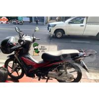 ราคา แร็คท้ายHonda Wave 110i แร็คหลังเวฟ 110i แร็คเหล็กหนาyear2012-2020 (41216042905)