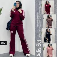 ราคา Adis Womens Set Premium เย็บปักถักร้อย Apl Knit T-Shirt New Motif Bestseller By RAV (49052441894)