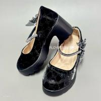 ราคา ส่งเร็วรองเท้าคัทชูเด็กผู้หญิง ส้นสูง 2 นิ้ว (สินค้าพร้อมส่งจากไทย) #คช.ส้นตึก (41464367077)