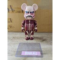 ราคา [ ของแท้ ] Bearbrick Attack on Titan 400% ( มือสอง / ไม่มีกล่อง) พร้อมส่ง !!! (22685770450)