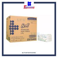 ราคา กระดาษเช็ดมือ Scott Interfolded หนา 2ชั้น (บรรจุ 250แผ่นx24ห่อ/ลัง) พร้อมส่ง Code:23754 (2062123834)