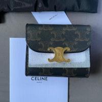 ราคา Celine triomphe wallet (มือสอง) 2021 : กระเป๋าสตางค์ Triomphe (18690343342)