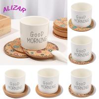 ราคา ALIZAR Cork Coasters Coasters Tableware Decor ครัวเรือนผู้ถือแก้ว Placemats ชา Coasters ไม้ถ้วยแก้ว (47000884283)