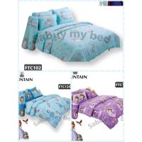 ราคา Frozen&Sofia : ผ้าปูที่นอน+ผ้านวม (ครบเซ็ต) ลายเจ้าหญิง ลิขสิทธิ์แท้ แบรนด์Fountain (26838169494)